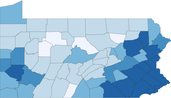 Coronavirus in Pa.